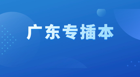 广东专插本考试报名