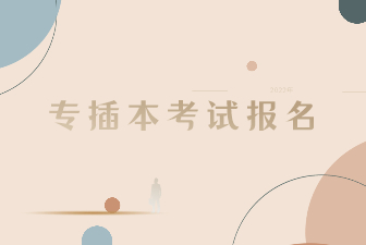 专插本考试报名