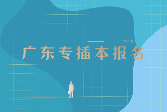 广东专插本报名