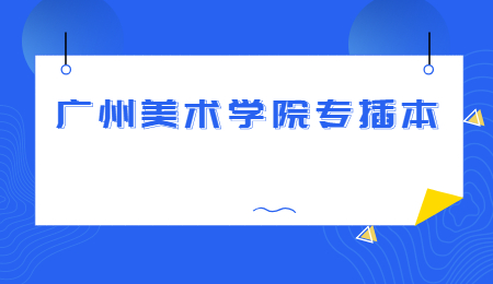 广州美术学院专插本考试科目