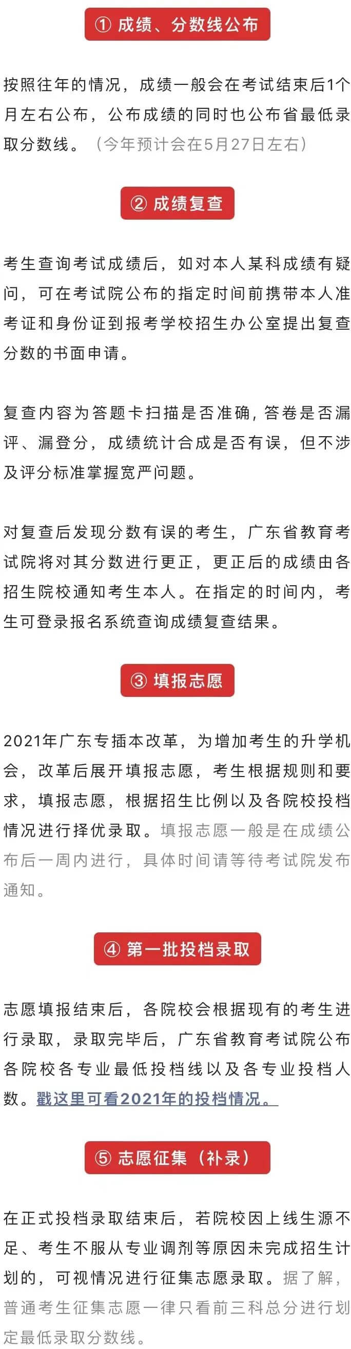 广东2022年普通专升本招生考试剩下10个阶段!