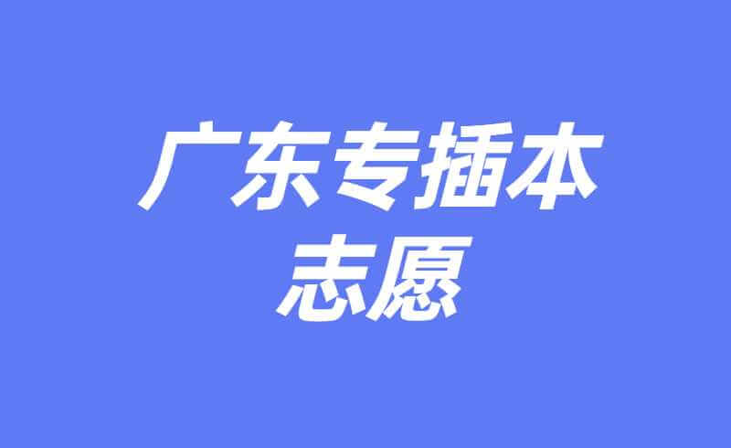 校考志愿只能填一个吗?提前教你填2022年专插本志愿!