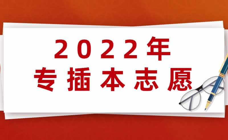 2022年专插本志愿怎么填?统考最多可填40个专业!
