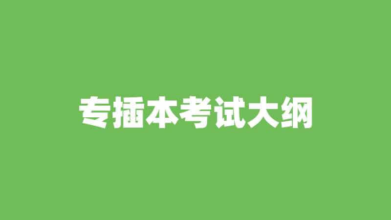 专插本考试大纲如何运用?一定注意这几点!