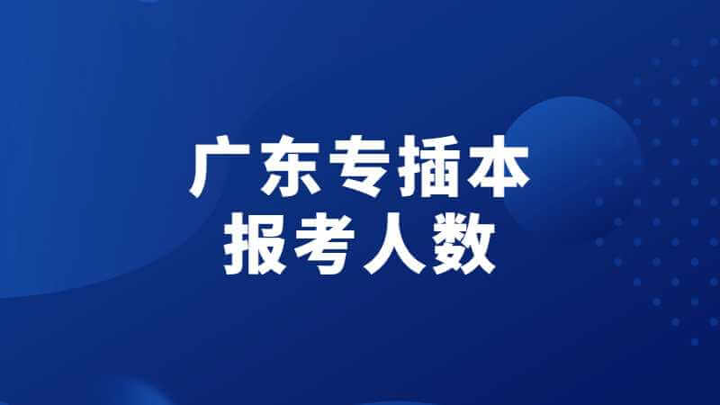 广东专插本报考人数激增!原来都是这些原因导致的!