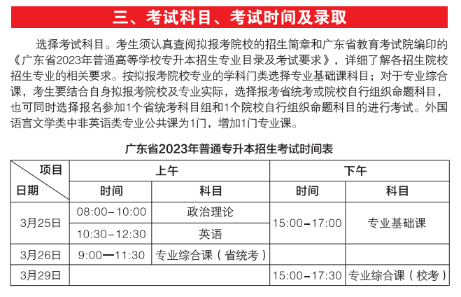 官方！2023年广东培正学院专升本招生简章公布！