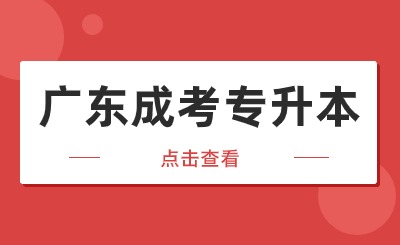 广东成考专升本报名