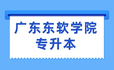 广东东软学院专升本